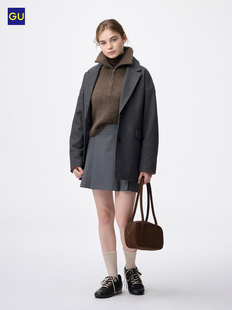 Uniqlo Gu Side Pleated Scots