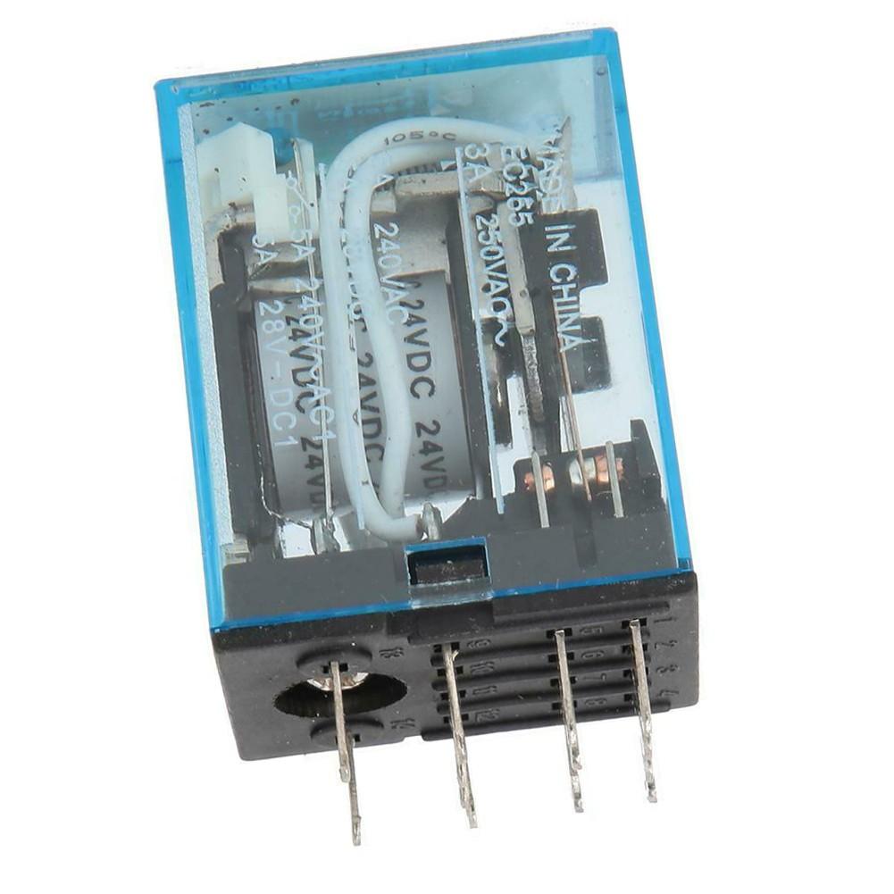 Relé MY4N-J MY4N MY4 24V 24VDC BOBINA 2 piezas
