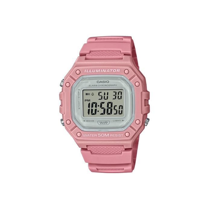CASIO G Shock W 218HC 4A W-218HC-4AV Pink Strap