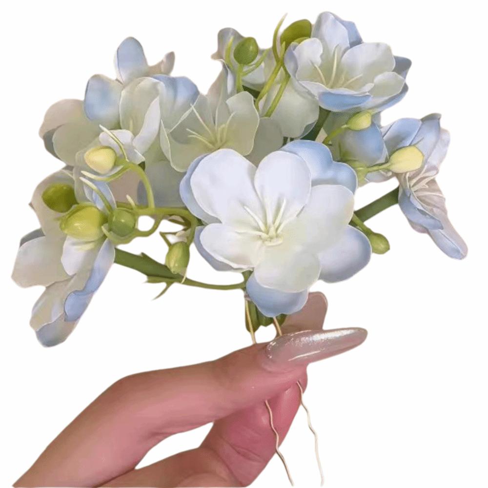 Headwear Artificial Flower Hair Pins Floral Design Floral Hair Clips U Shaped Hair Pins Summer