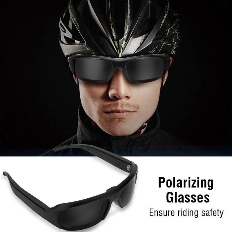 Outdoor Sports 1080P HD USB Rechargeable Sunglasses Mini Camera Video Camcorder