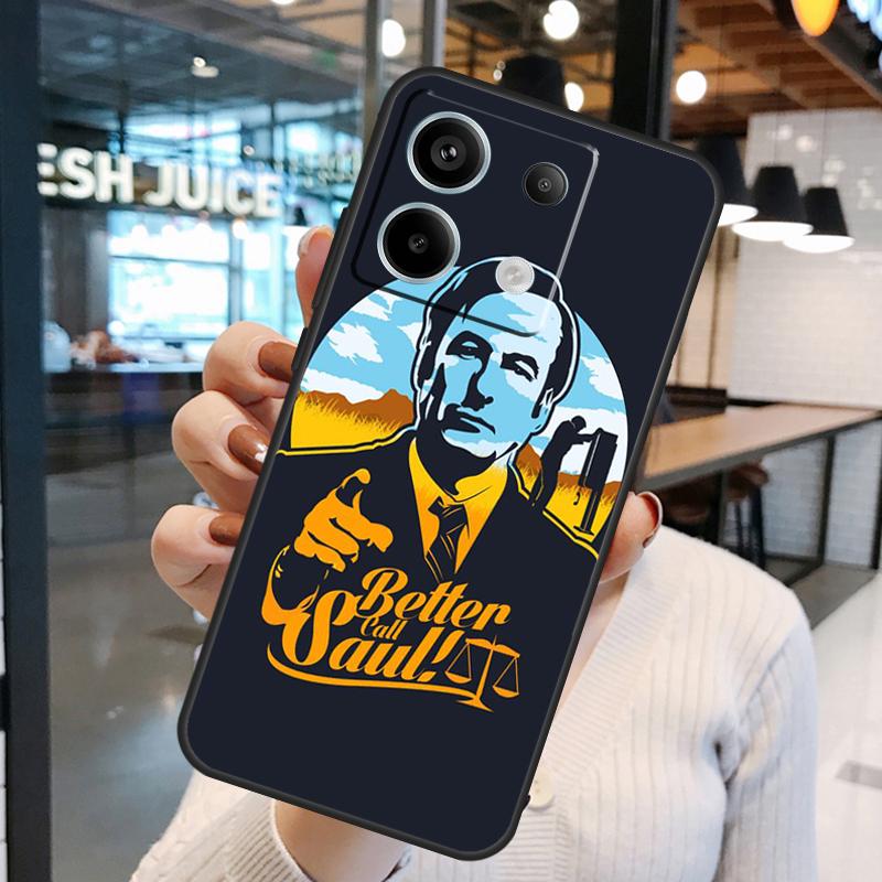 Better Call Saul Case For Xiaomi Redmi Note 14 Pro 10 11 12 13 15 Pro Plus Redmi 15 10C 12C 13C 14C 15C Cover