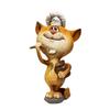 Cute Cat Figurine Cartoon Chef Cat Statue Resin Mender Kitten Figure Miniature Nordic Home Room Decoration Desktop Ornaments