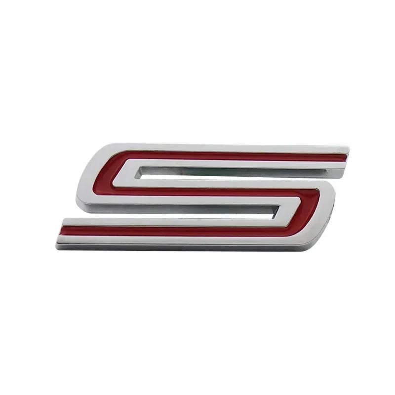 3D Premium S-Klasse Kotflügel Kofferraum Heck IKHJA5 Aufkleber Emblem Abzeichen Sticker Für Sport Edition