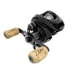 Portable Long Cast Baitcasting Reel 7.2:1 Gear Ratio Reel Freshwater Aluminum Spool 8 KG Drag Fishing Coil 7+1BB Aluminum Waterdrop Wheel Lure Reel