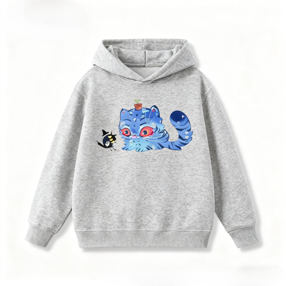 Korean Popular Kpop Demon Hunter Children's Sweatshirt Boys and Girls Clothing Autumn and Winter Warm Children's Hoodie