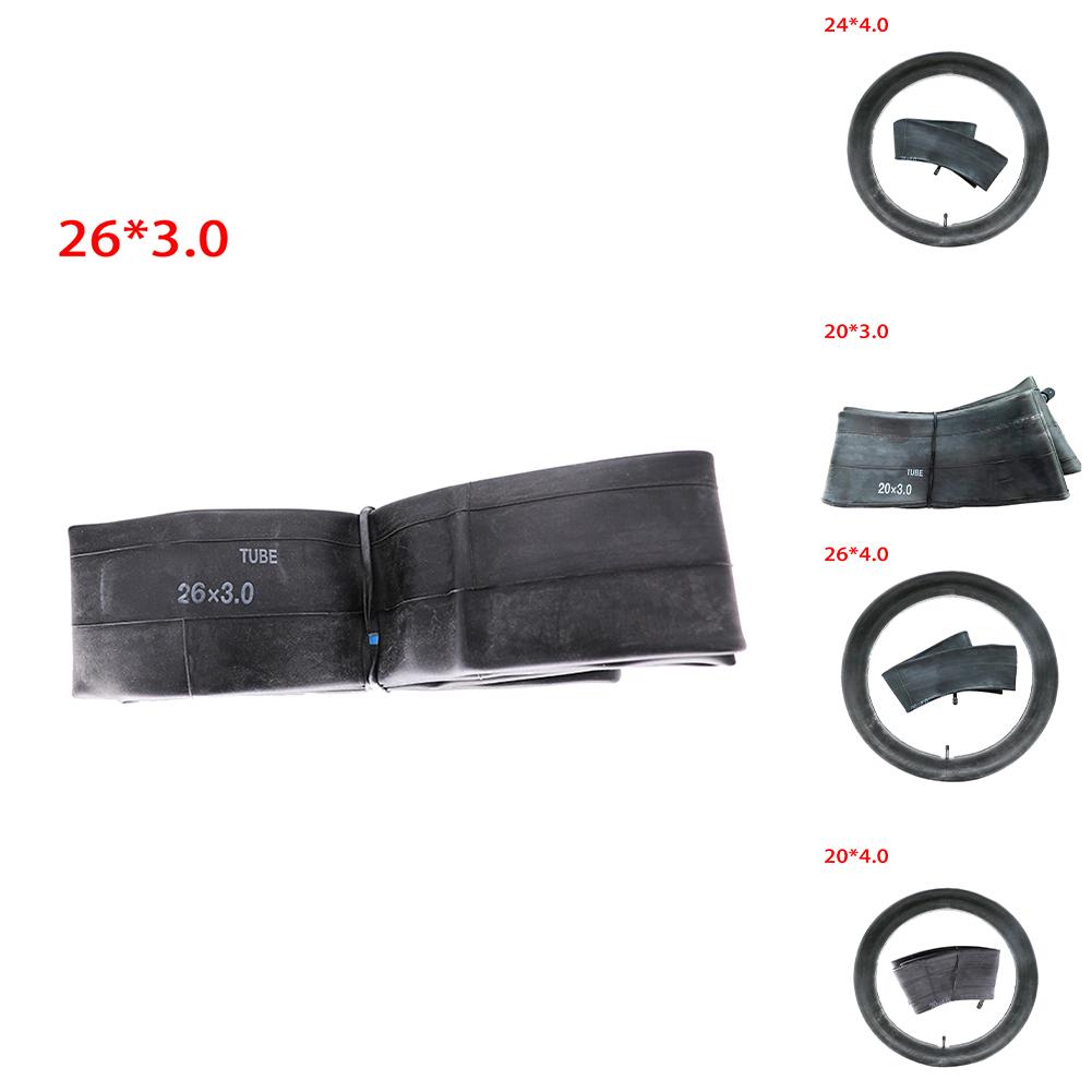 Snow Bicycle Inner Tube With Schrader Valve 3.0/4.0 For Fat Bikes / E-Bikes Mountain Bikes Snow Cycling Part Accessories