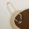 Pearl Saturn Vintage Clavicle Chain Necklace Pendant Jewelry Accessory Girl Gift