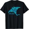 Bora Bora French Polynesia Manta Ray Boys Girls Toddler T-Shirt Unisex T-Shirt
