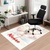 Custom Name gymnastics Printed Carpet, for Office Chair Living Room Bedroom Kitchen Room Decor Gifts.