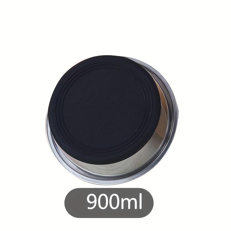 

KEMORELA Stainless Steel Dog Bowl Durable Anti-Overturninig Dog Food Bowl Water Drinking Basin With Non-Slip Silicone Bottom