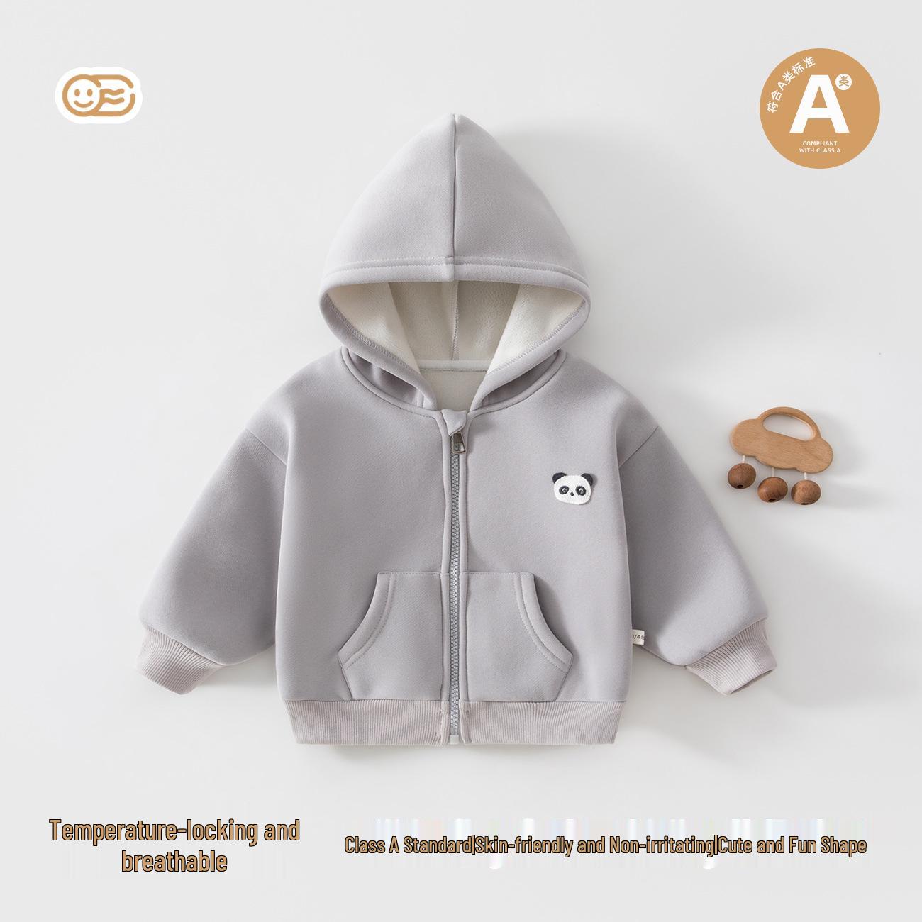 

Autumn/Winter Hooded Top: Casual Jacket for Baby Girls and Boys 100