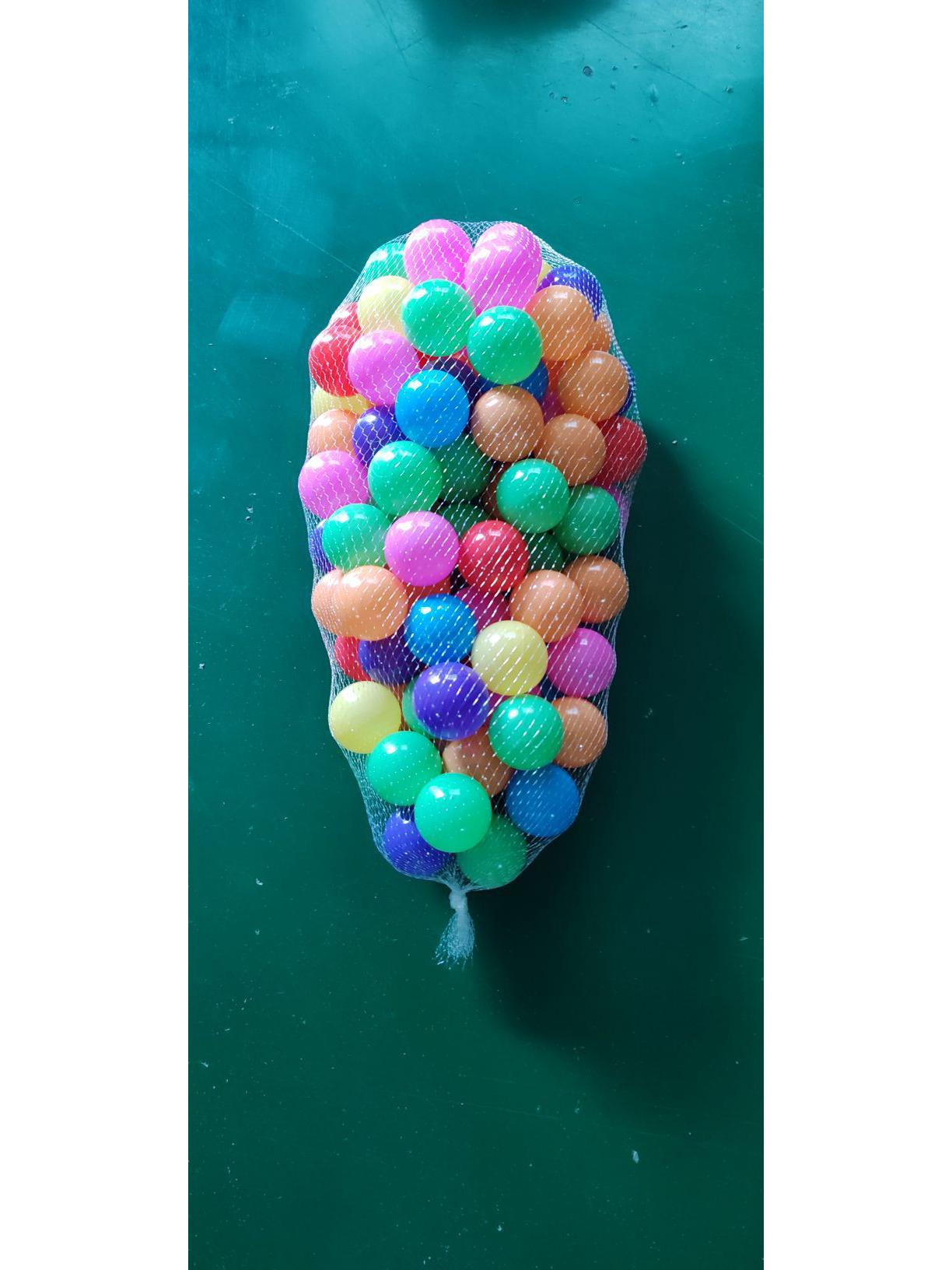 

Набор из 50 и 100 шариков для сухого бассейна с индивидуальной маркировкой, утолщенные игровые шарики для ямы, для трансграничной доставки. 5.5cm Diameter Thickened 100-pack