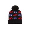 Unisex Cartoon Excavator Wool Pom-Pom Knit Hat for Kids - Warm Autumn Winter
