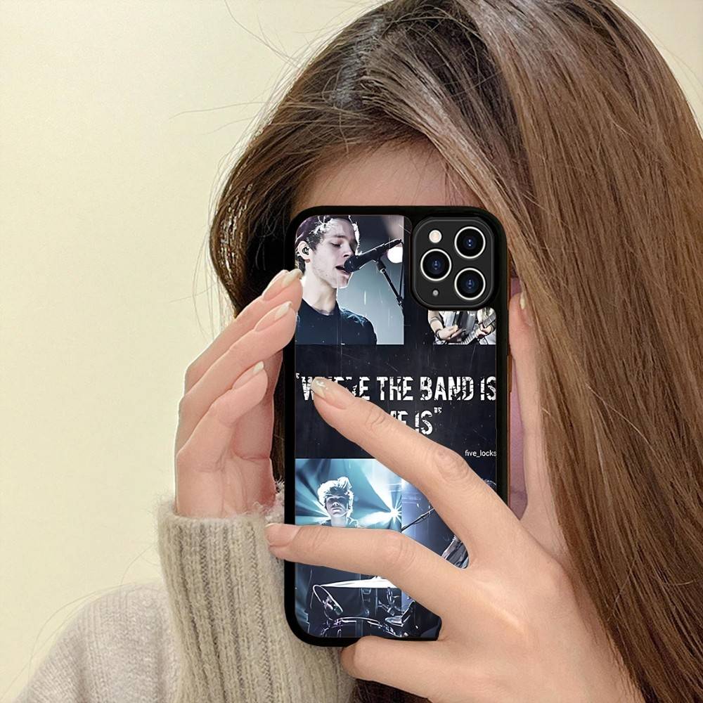 5 S-Seconds of S-Summer Band PC+TPU Protective Phone Case For iPhone 17 16 Pro max 15 Plus 14 13 12 11 Cover