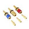 3pcs 8mm Water Cooled & Gas Adapter Quick Connector Fitting For TIG Welding Torch