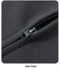 Men's Retro Three-Stripes Color Block Stand Collar Hoodie - Spring/Autumn Loose Fit Zipper Cardigan.
