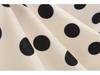 Polka Dot French Retro Hepburn Dress with Shirt Collar