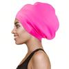 1pcs Long Hair Oversized Swimming Cap, Waterproof Silicone Swimming Cap Suitable for Women, Men, Braids, Braids, Afros