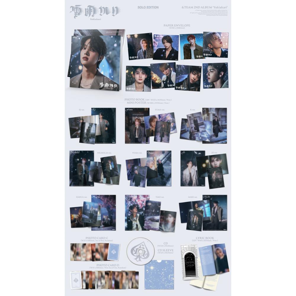 &TEAM Japan 2nd Full Album [YUKIAKARI]