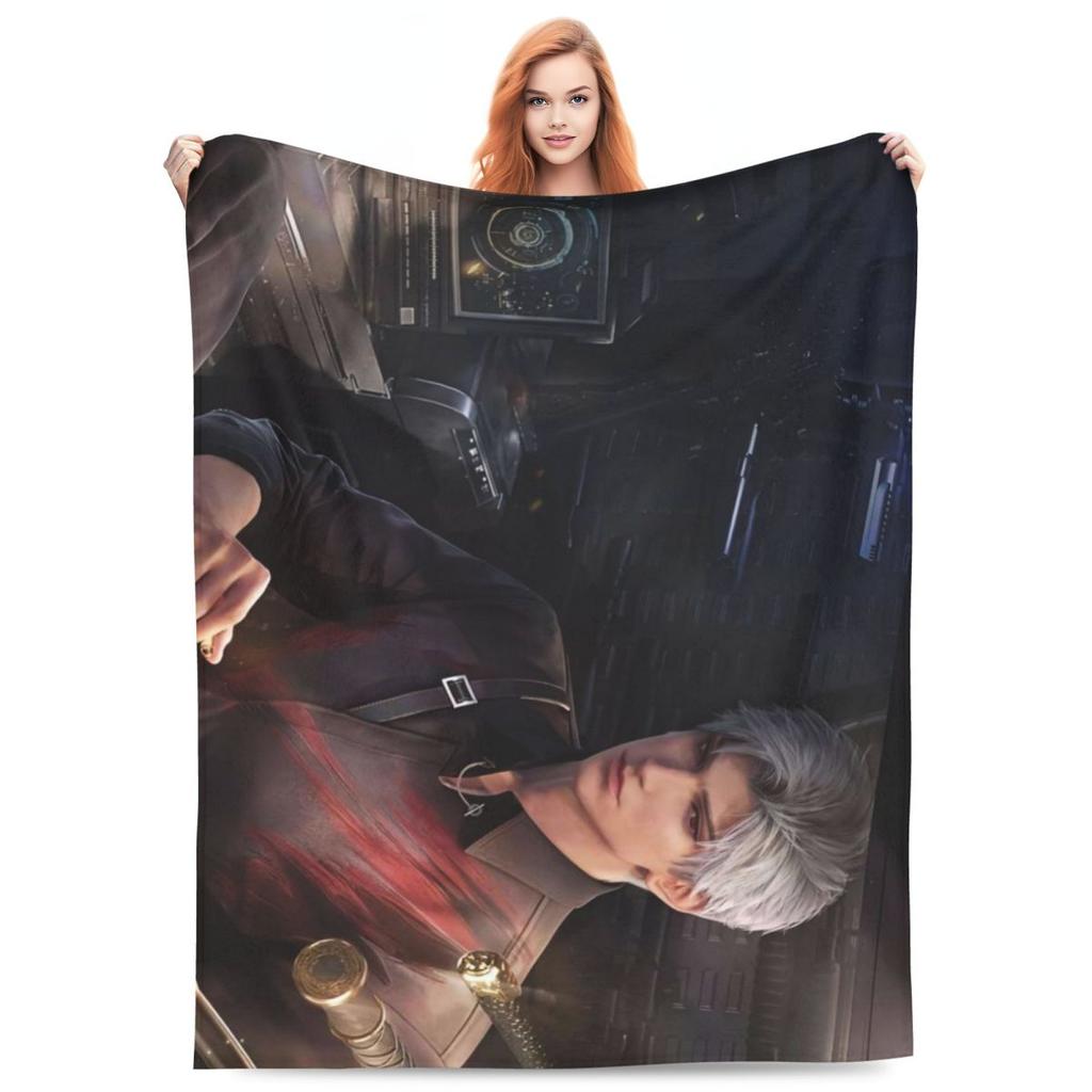 Sylus Love And Deepspace Super Soft Blanket Airplane Travel Plush Throw Blanket Funny Couch Chair Flannel Bedspread Bed Cover