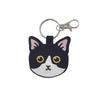[HINIHAO HI,] 1 Pc Double-Sided Embroidered Keychain - Mercedes-Benz Cat