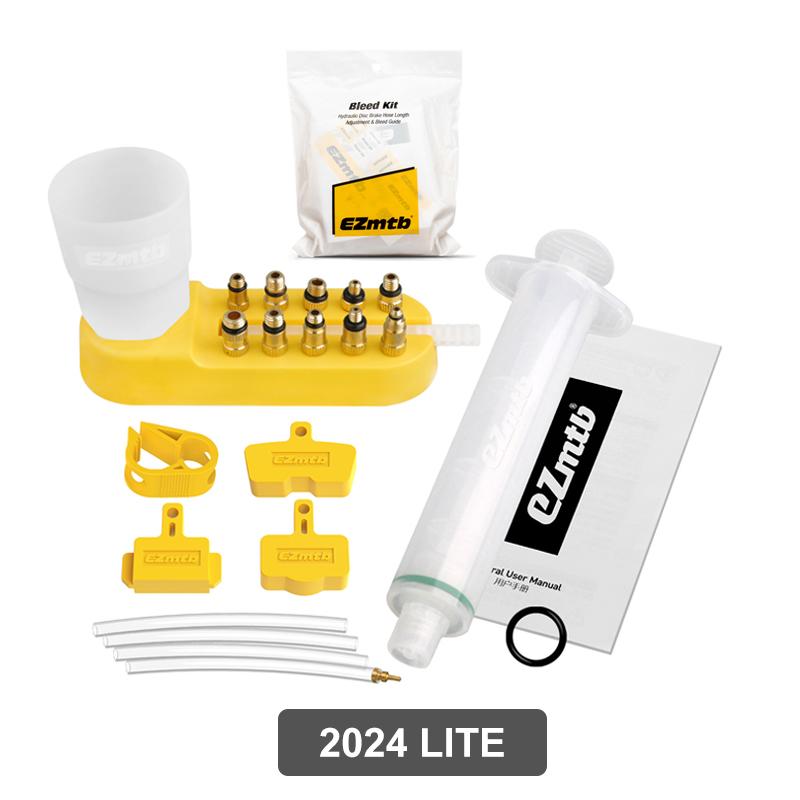 Ezmtb 2022 STD Bicycle Hydraulic Disc Brake Oil Bleed Kit Tools For SHIMANO/ SRAM/MAGURA/Avid/Campagnolo MTB Road Bike Brake 2024 Lite