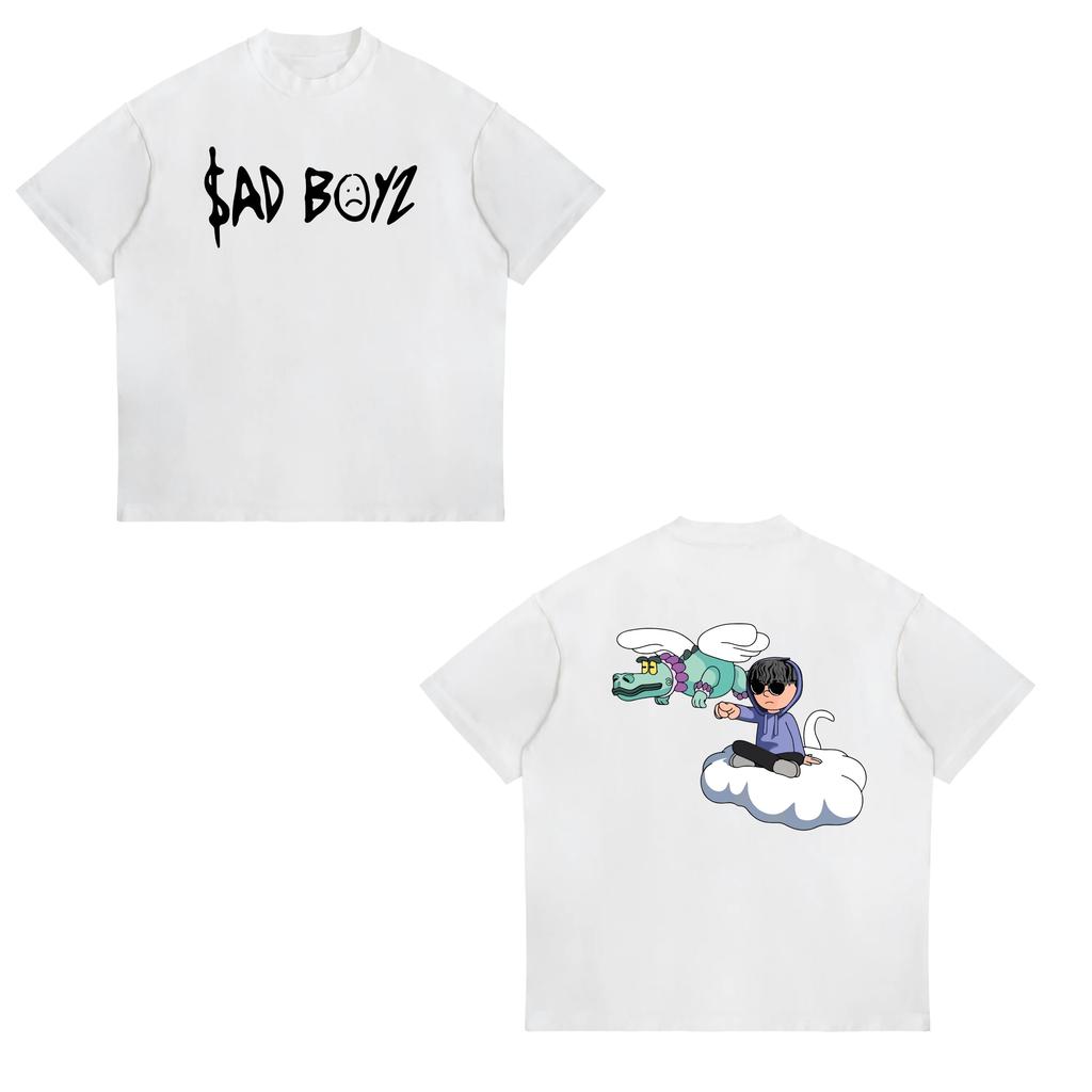 Junior H Merch Sad Boyz T Shirts Natanael Cano UnisexWomen Clothing Classic Tshirt Unisex Streetwear Cotton Tops Graphic TShirts