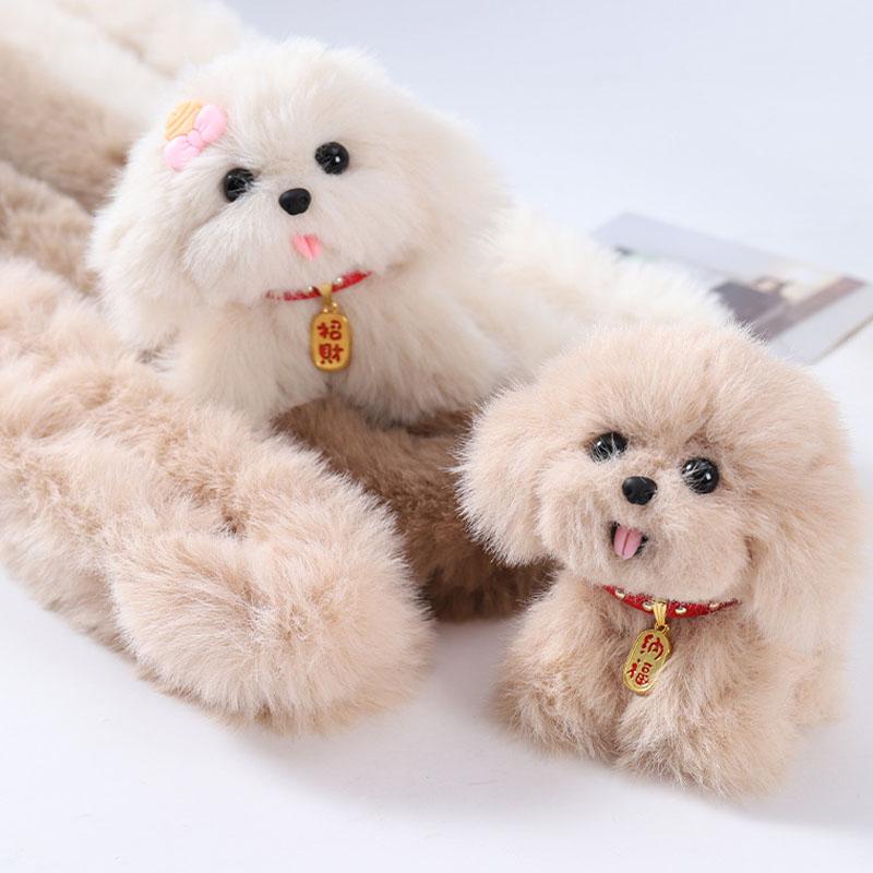 1m 20mm Plush Stuffed Rabbit Plush Iron Wire Strip Stick Furry Hand Craft Diy Miniature Animals Pets Fluffy Toys Twisting Sticks