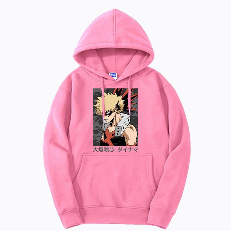 My Hero Academia Anime Clothing Bakugou Hoodies
