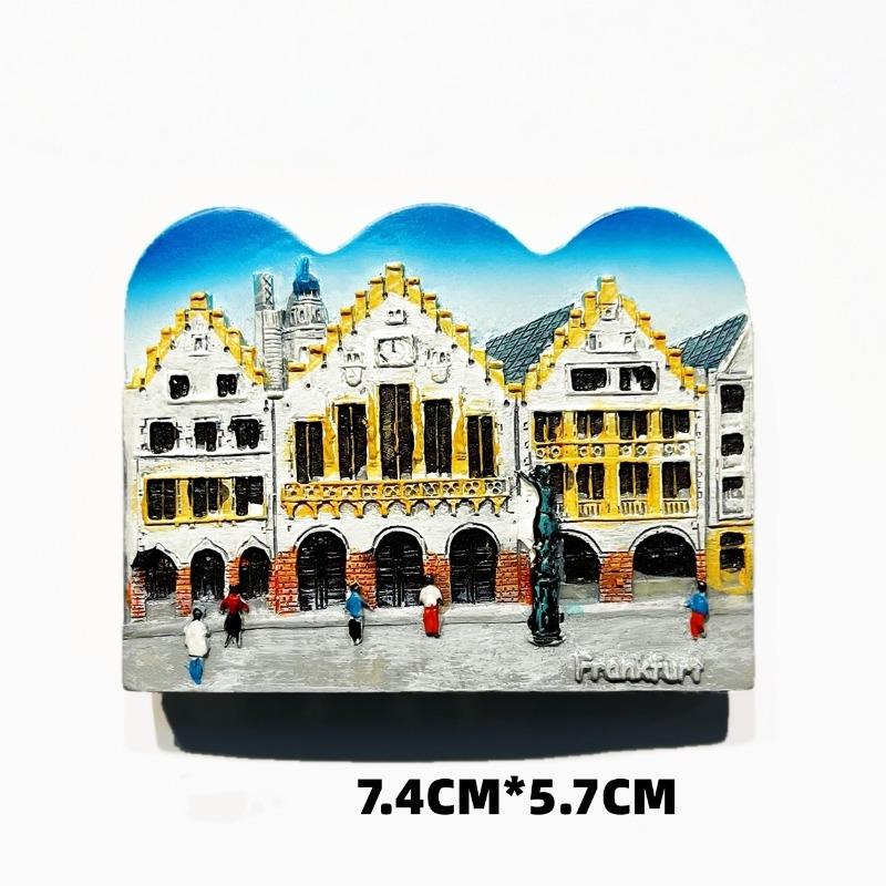 Germany Fridge Magnets Berlin Munich Frankfurt Hamburg Travel Souvenir Europe Landmark Refrigerator Sticker Home Decor Gifts
