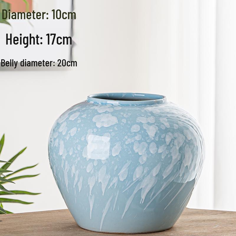 Modern Minimalist Jingdezhen Ceramic Vase for Hydroponics