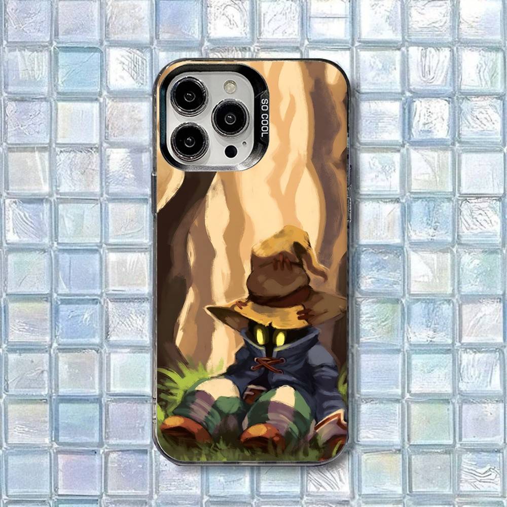 Moogle Final Fantasy Vivi Phone Case For iPhone 16,15,14,13,12,11,8,7,Pro,Max,Plus,Mini,XS,SE Shockproof Matte Cover