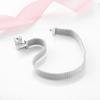 Bracciali alla moda con clip in argento sterling 925 di alta qualità per donna, adatti ai charm da bracciale Original reflexions femme, gioielli