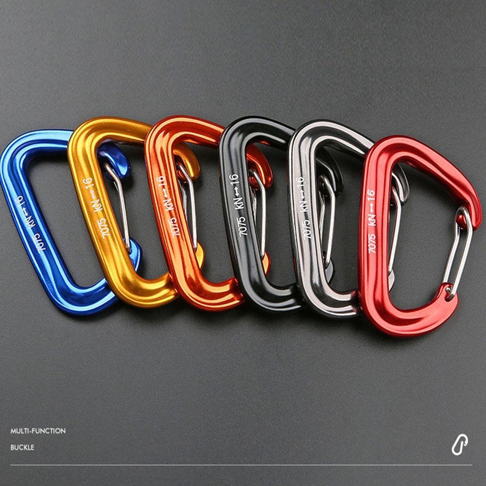 Outdoor Accessory Safety Lock Hook Climbing Carabiner Climbing Equipment Mountaineering Buckle
