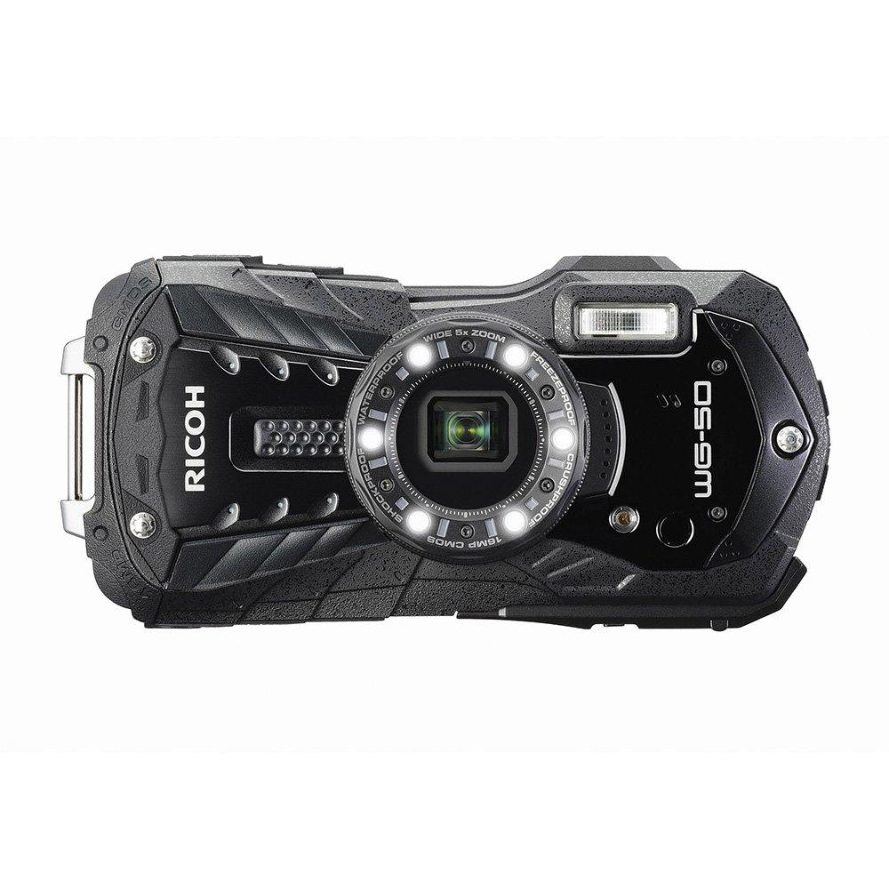 RICOH Waterproof Digital Camera RICOH Black Waterproof 14m Shockproof Cold Resistant degrees RICOH BK 04571 WG-50 1.6m -10 WG-50