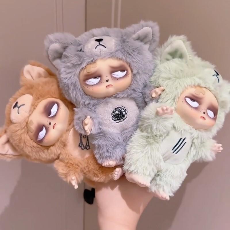 Sleepless Grumpipi Series Blind Box Vinyl Cute Doll Action Figure Kawaii Lovely Dolls Mystery Box Surprise Bag Pendant Decor Toy