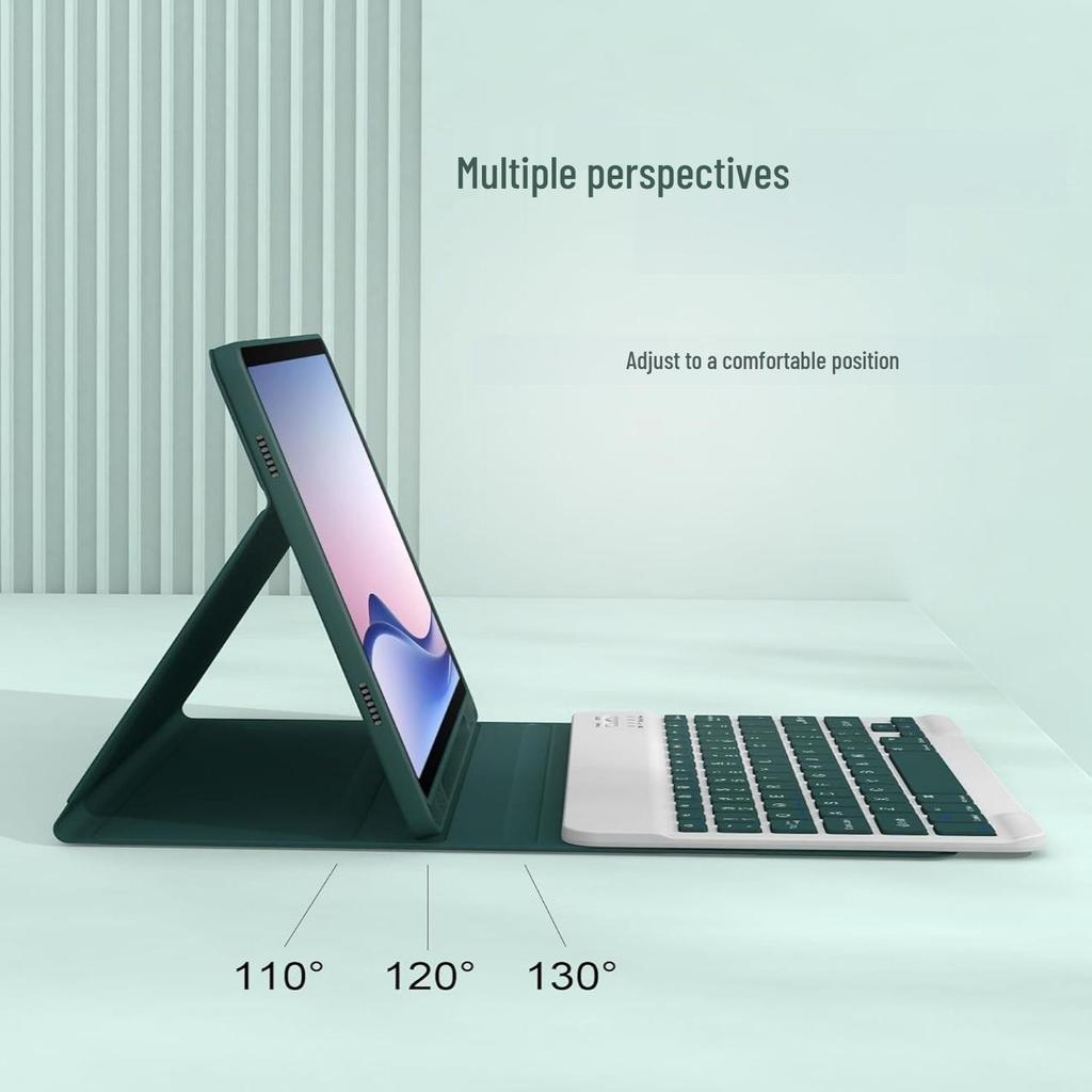 2025 Red Xiaomi Redmi Pad 2 Tablet Case with Wireless Bluetooth Keyboard SE11