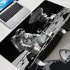 Office Mousepad Oversized Desk Mat Gamer Computer Mouse Pad PC Gaming Keyboard Pad astronauts Black and white Extended Mouse Pad