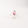 Rosa Turmalin Ädelsten 925 Sterling Silver Smycken Handgjorda Trendiga Ring RR-23-6