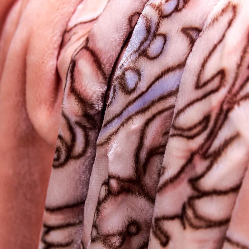 HYX Faux Mink Fleece Blanket