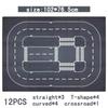 Baseplate Strade Città Strada Incrocio Dritto Curva Incrocio a T Mattoncini Base Plate 32*32 Compatibile Tutte le Marche Città