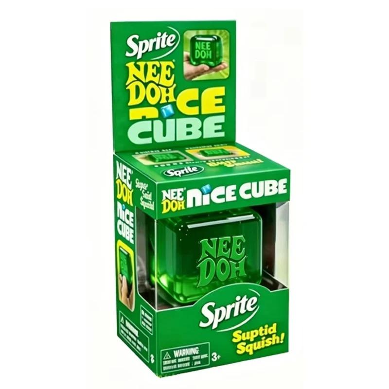 Giocattolo Schylling Cubo Morbido da Schiacciare, Sprite Morbido Spremibile Antistress Fidget Toy, Sensoriale per Bambini e Adulti