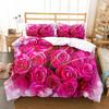 3d Beding Soft Duvet Cover Set 2/3 Pcs Hapy Valentine's Day Bedrom Set Bedings Red Rose Days Bedclothes Jogo De Cama Bed Linen Set Hot