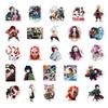 Demon Slayer Anime Sticker Pack: 50 Waterproof DIY Cartoon Stickers for Skateboards & Suitcases