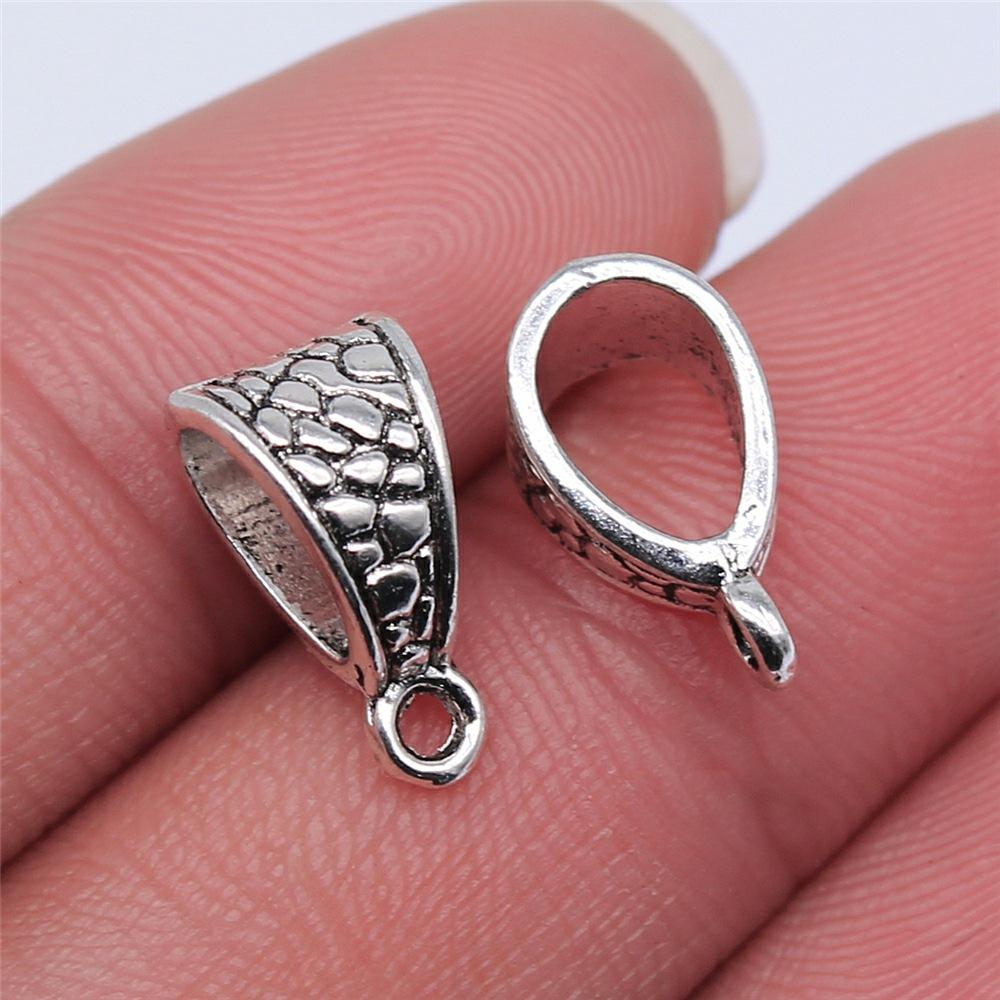 20pcs Triangle Hanging Buckle Beads Bails Connectors For DIY Jewelry Making Jewelry Findings Jewelry Accessories