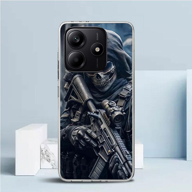 

Military Army Special Forces Soft Cover for Xiaomi Redmi Note 15 14 13 12 Pro Plus Phone Case 14S 11S 11T 11E 10S 10 4G Pattern Redmi Note 12 4G