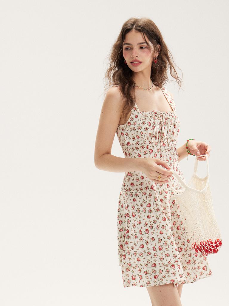 Sinseuden Oblin Bloom Mini Dress