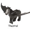 Magic Animals Newt's Case of Magical Thestral Patronus Stag ELK Fluffy Dementor Buckbeak Model Figure Blocks  Toy For Children