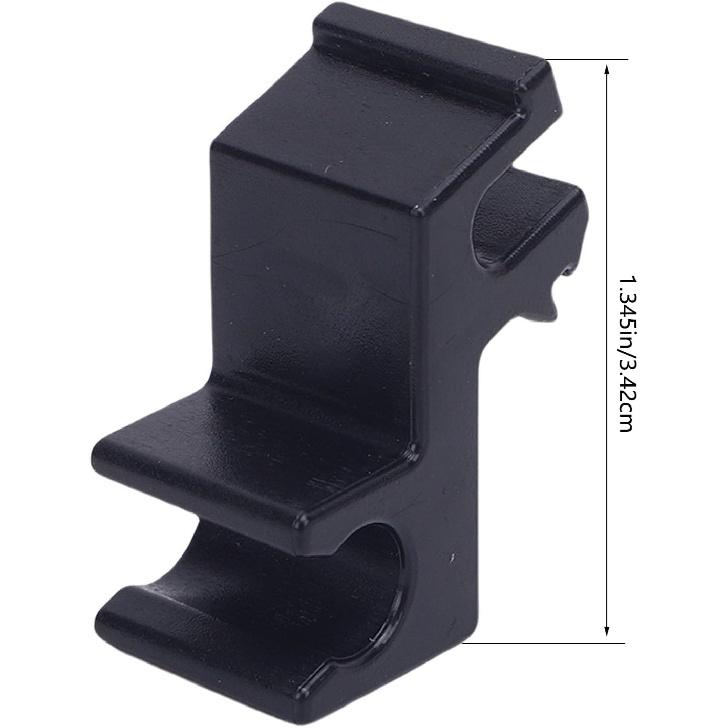 5 Stück Stützstangen-Clips Set, Abdeckung Zugstangen-Haken, Ersatzteile Kompatibel für Undercover Hard Folding Ladefläche